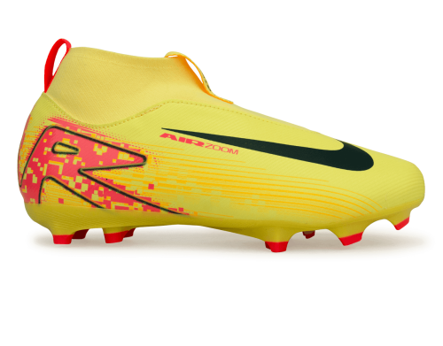 Nike Kids Zoom Mercurial Superfly 10 Academy KM FG/MG Laser Orange/Armory Navy