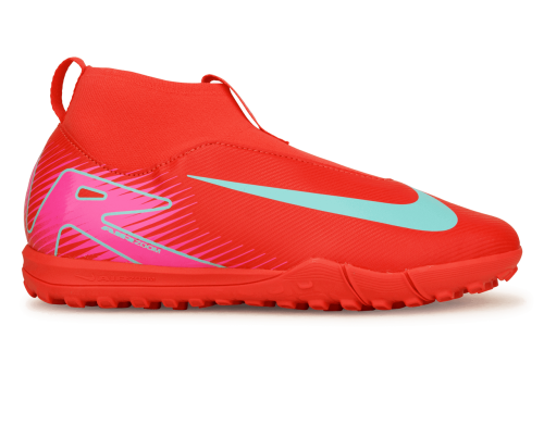Nike Kids Zoom Mercurial Superfly 10 Academy TF Ember Glow/Aurora Green
