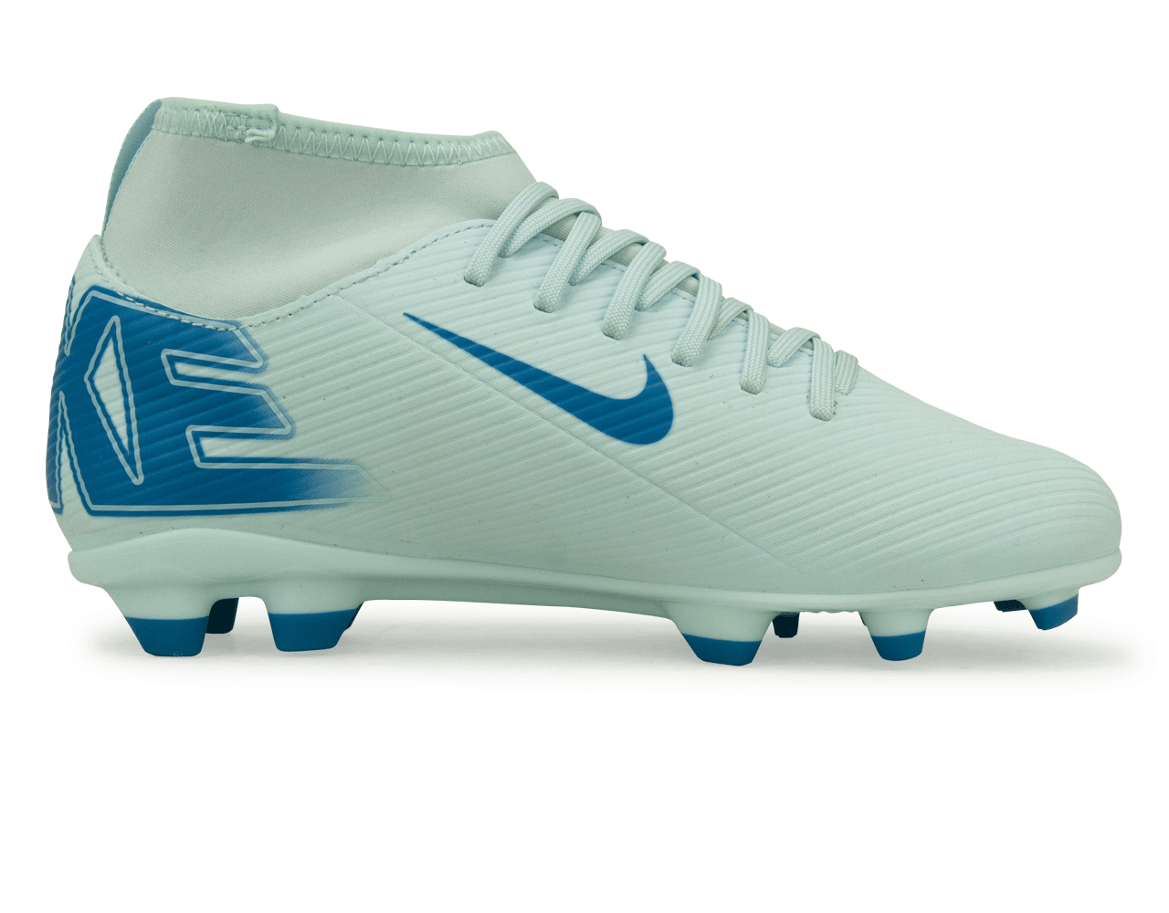 Nike Kids Zoom Mercurial Superfly 10 Club FG/MG Glacier Blue/Blue Orbit - Image 2