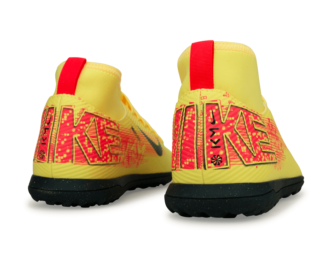 Nike Kids Zoom Mercurial Superfly 10 Club KM TF Laser Orange/Armory Navy - Image 4