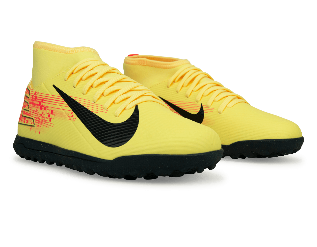 Nike Kids Zoom Mercurial Superfly 10 Club KM TF Laser Orange/Armory Navy - Image 3