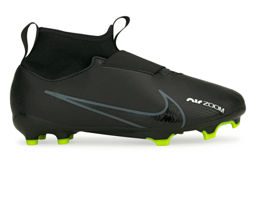 Nike Kids Zoom Mercurial Superfly 9 Academy FG/MG Black/Smoke Grey