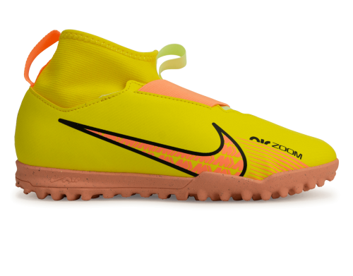Nike Kids Zoom Mercurial Superfly 9 Academy TF Yellow Strike/Volt Ice