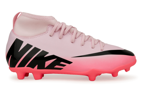 Nike Kids Zoom Mercurial Superfly 9 Club FG/MG Pink Foam/Black