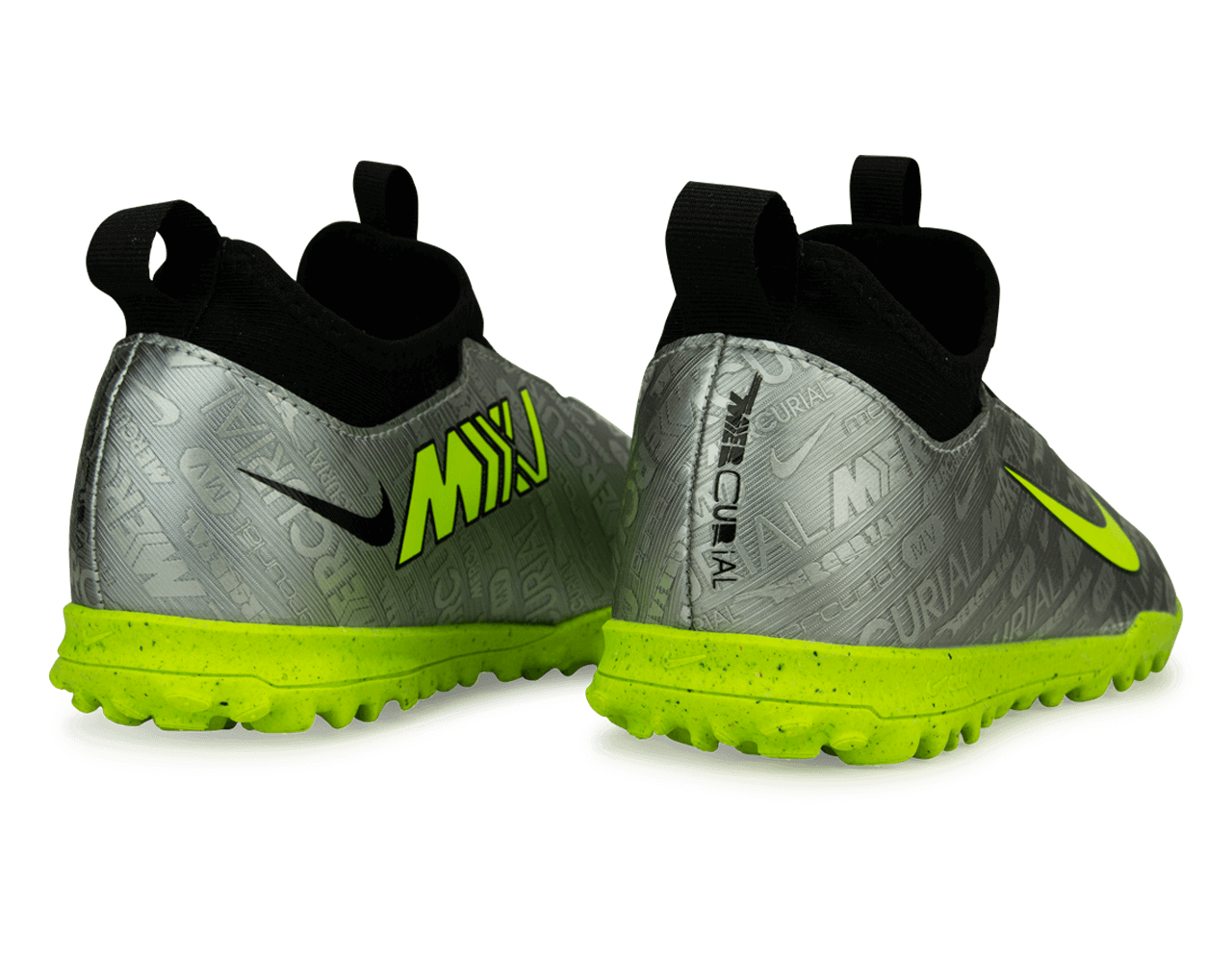 Nike Kids Zoom Mercurial Vapor 15 Academy XXV TF Silver/Volt - Image 4