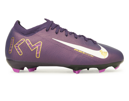 Nike Kids Zoom Mercurial Vapor 16 Pro KM FG Grand Purple/Pale Ivory