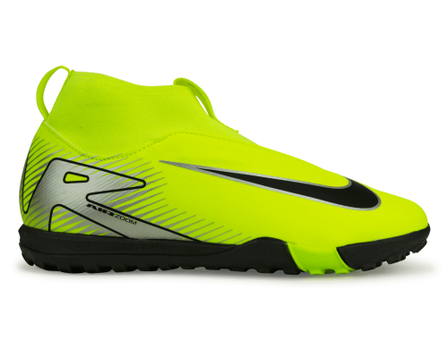 Nike Kids Zoom Mercurial Superfly 10 Academy TF Volt/Black
