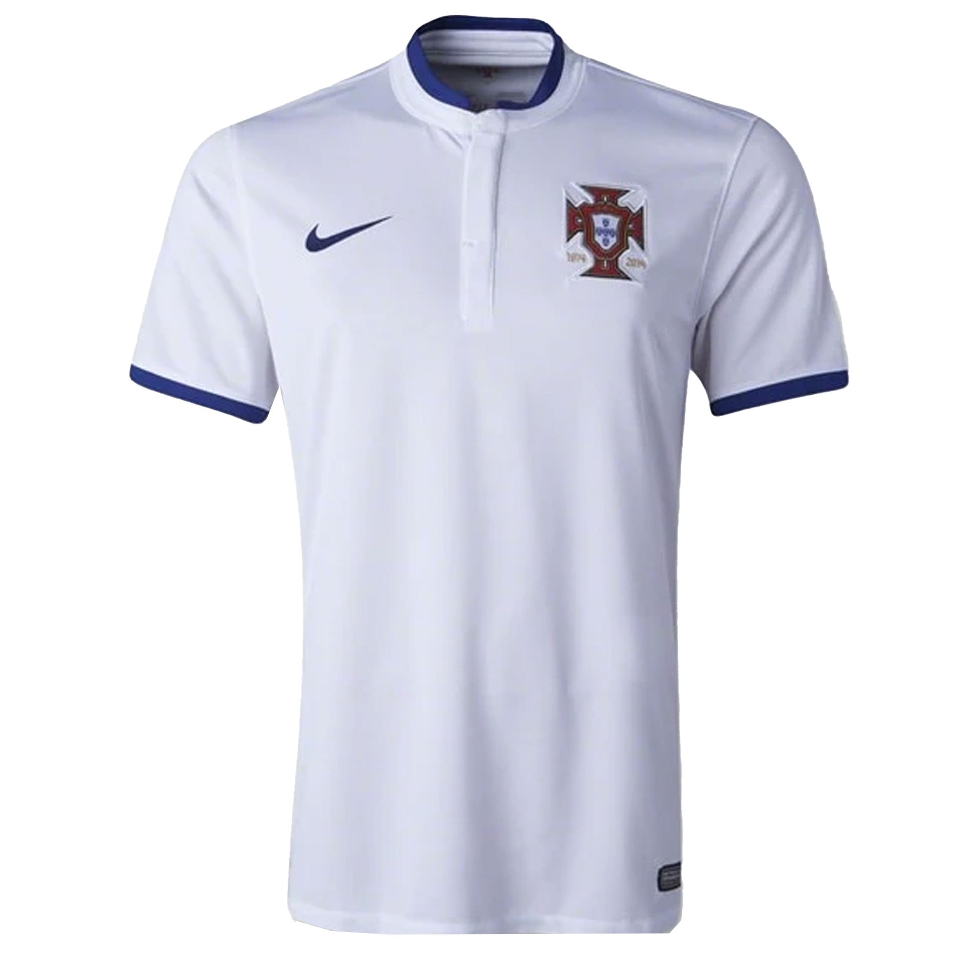 Nike Mens 2014/15 Portugal Away Jersey White/Deep Royal Blue
