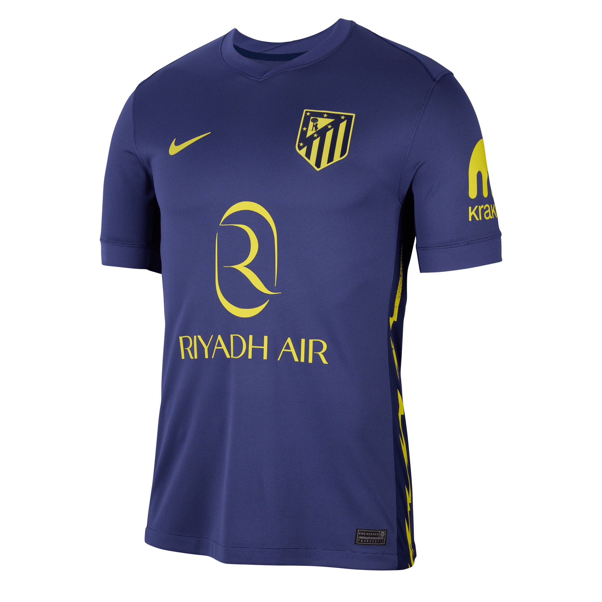 Nike Men's Atlectico Madrid 2025/26 Away Jersey Blue/Purple/Yellow