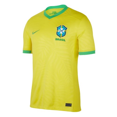 Nike Men's Brazil 2023/24 Home Jersey Yellow/Green