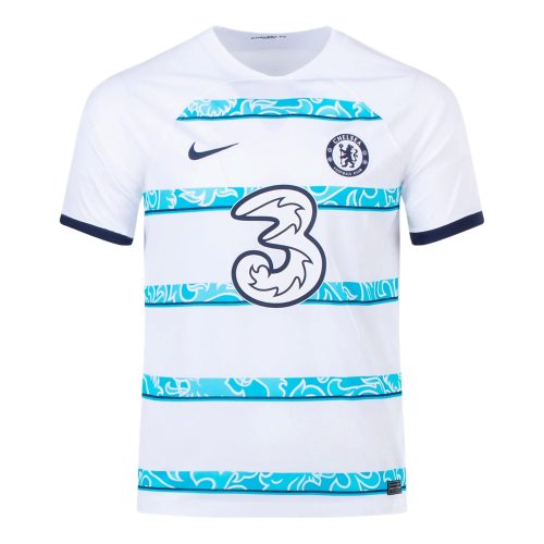 Nike Men's Chelsea FC 2022/23 Away Jersey White/Navy
