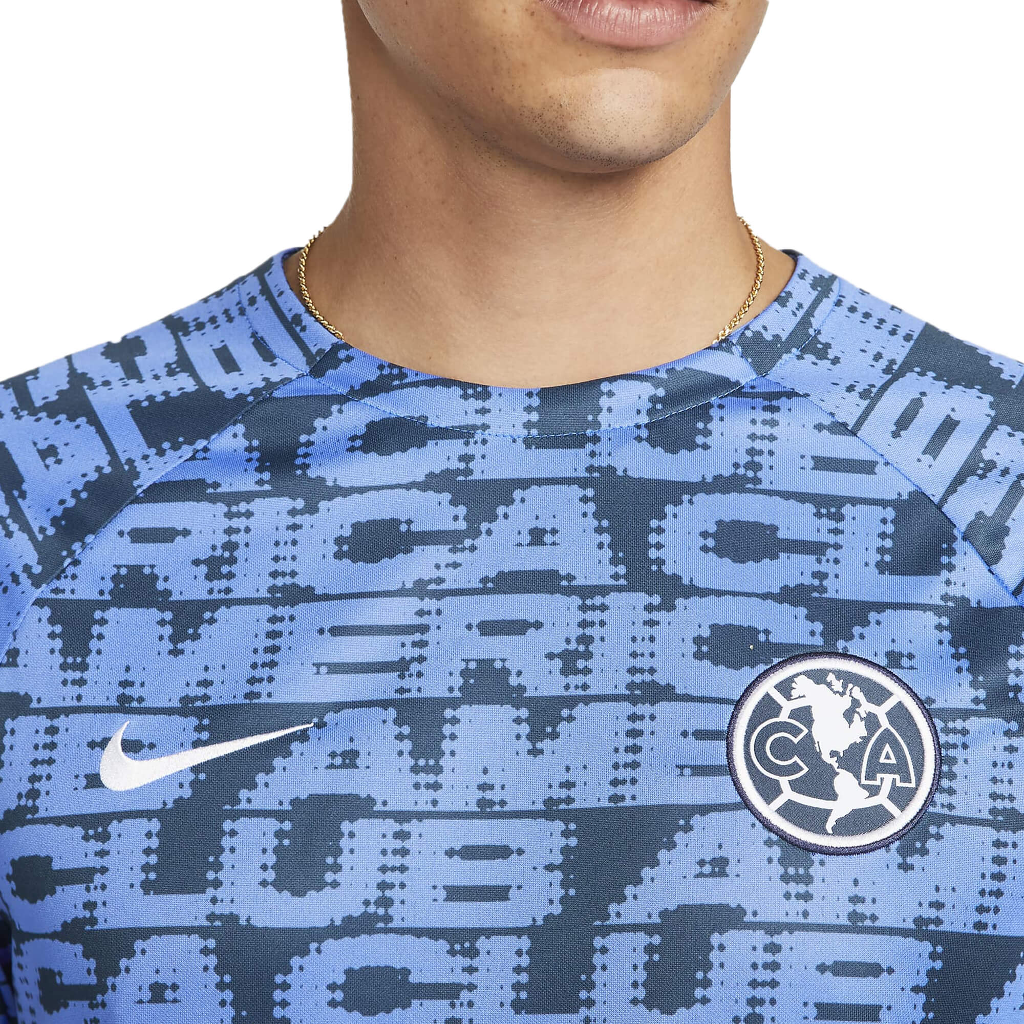 Nike Men's Club America 2022 Pre-Match Jersey Navy/White - Image 2