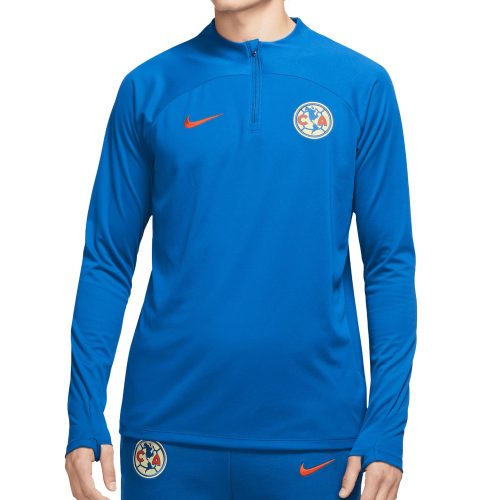 Nike Men's Club America 2023/24 Strike Drill Top Royal Blue/Yellow