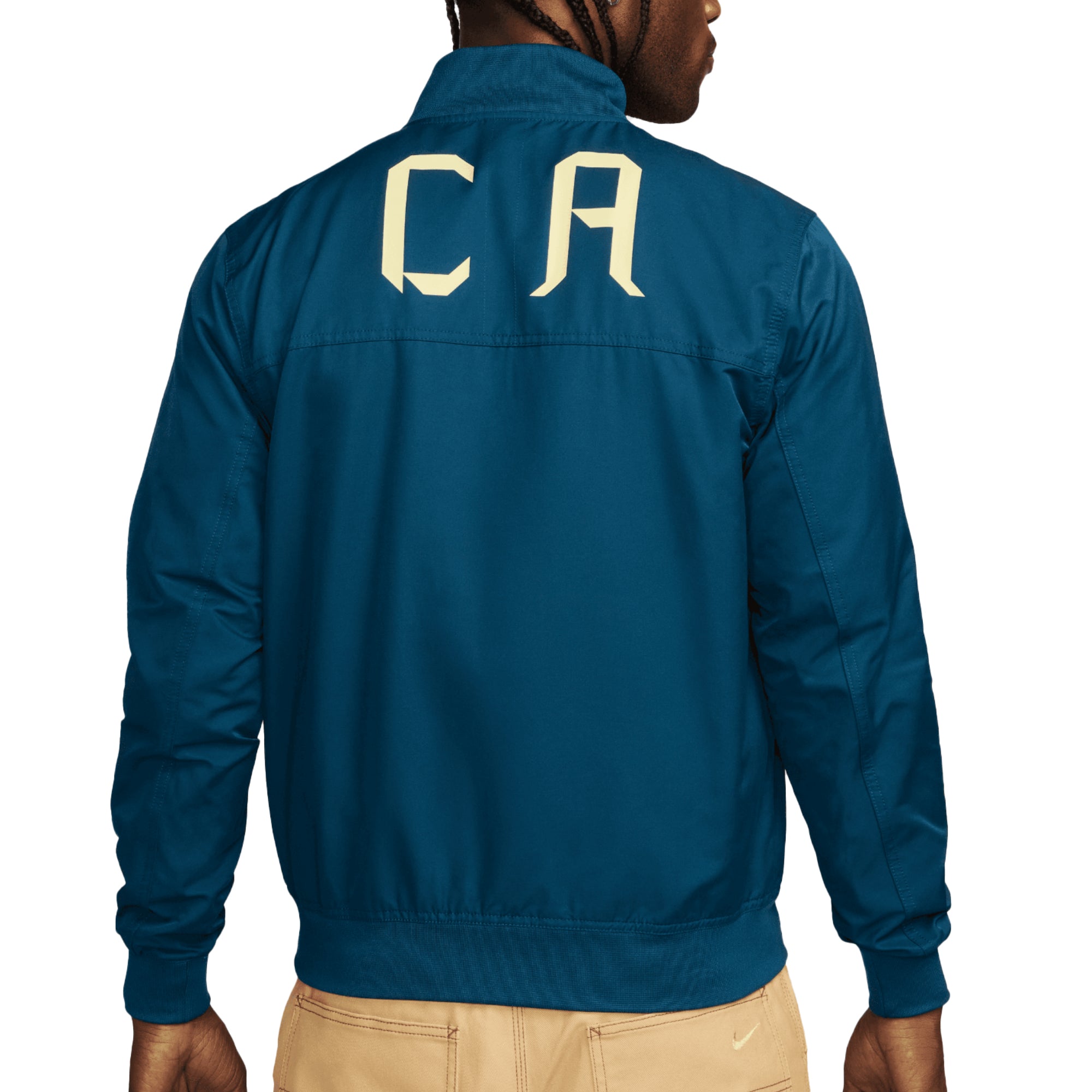 Nike Men's Club America 2024/25 Bomber Jacket Blue/Lemon Chiffon - Image 2