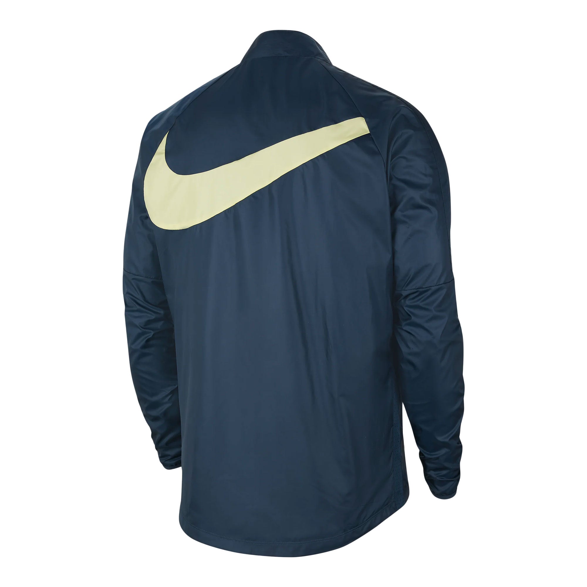 Nike Men's Club America Repel Academy AWF Jacket Armory Navy/Lemon Chiffon - Image 2