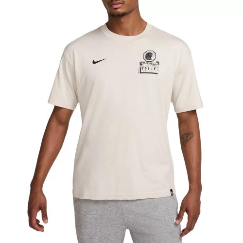 Nike Men's Club America Authentic Tee Natural Bone/Black