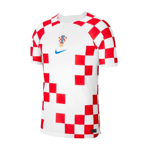 Nike Men's Croatia 2022/23 Home Jersey White Red/Battle Blue
