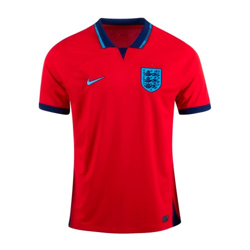 Nike Men's England 2022/23 Away Jersey Red/Blue Fury