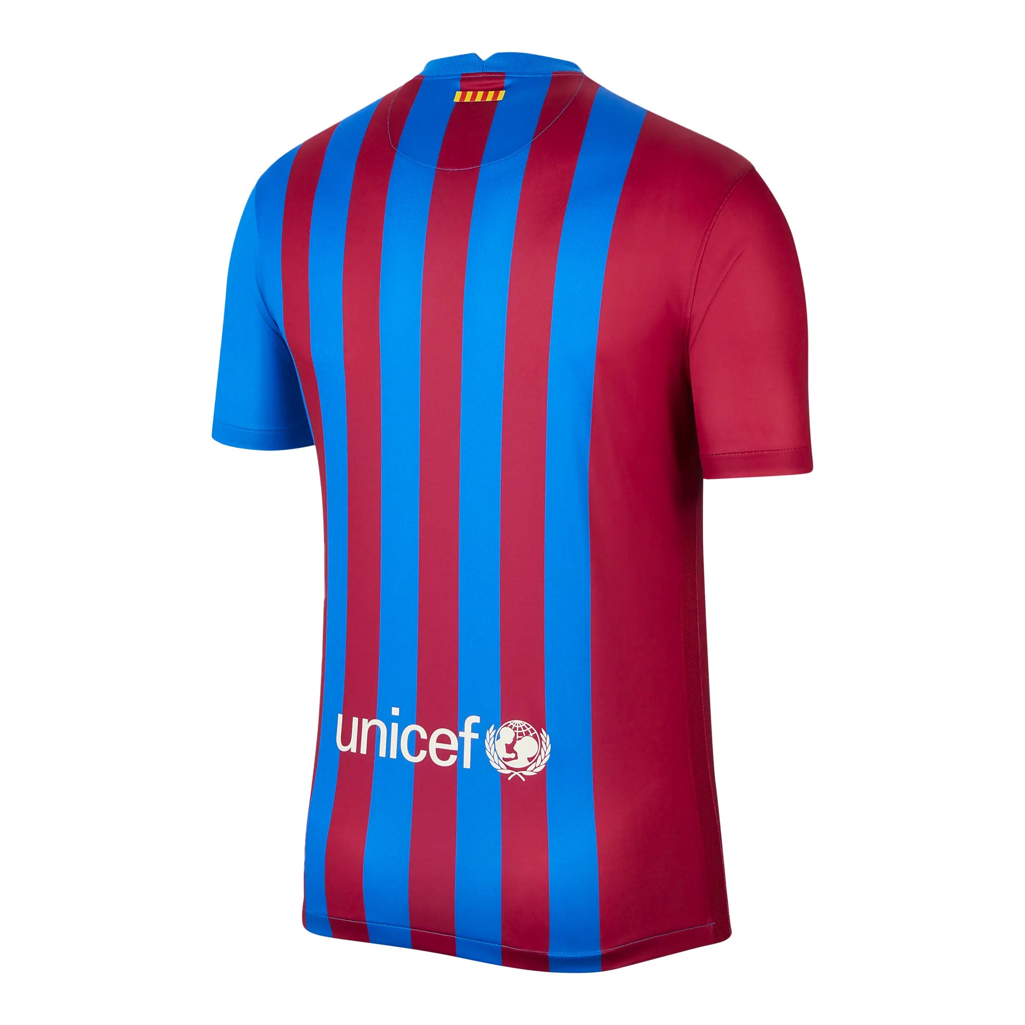 Nike Men's FC Barcelona 2021/22 Home Jersey Soar/Pale Ivory - Image 2