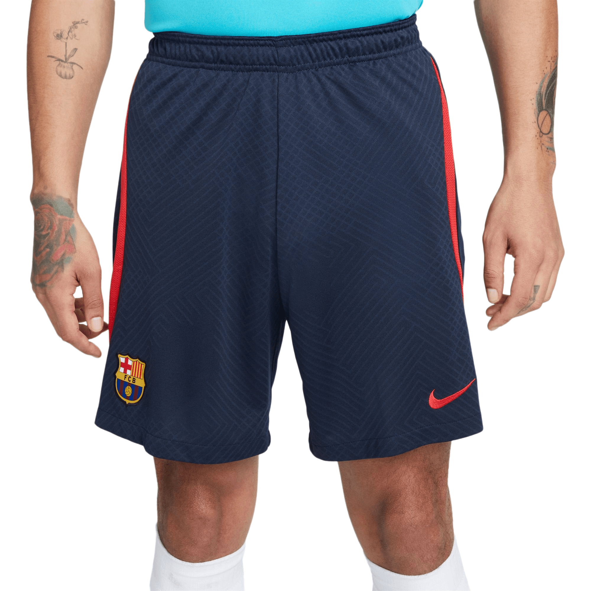 Nike Men's FC Barcelona Strike Shorts Obsidian/Red
