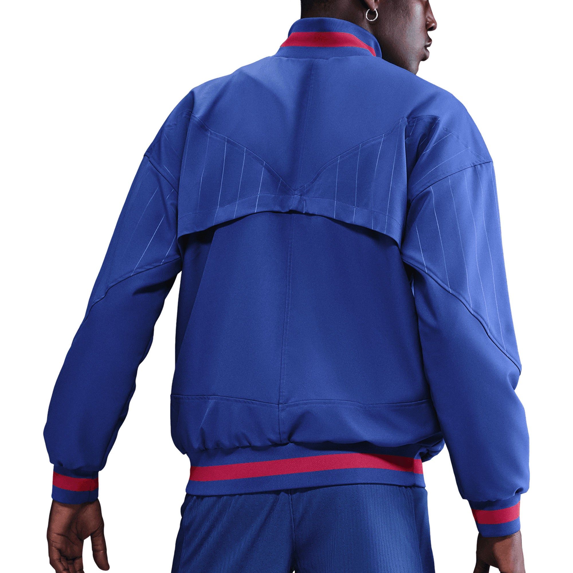 Nike Men's FC Barcelona Strike Anthem Full-Zip Jacket Royal Blue - Image 2