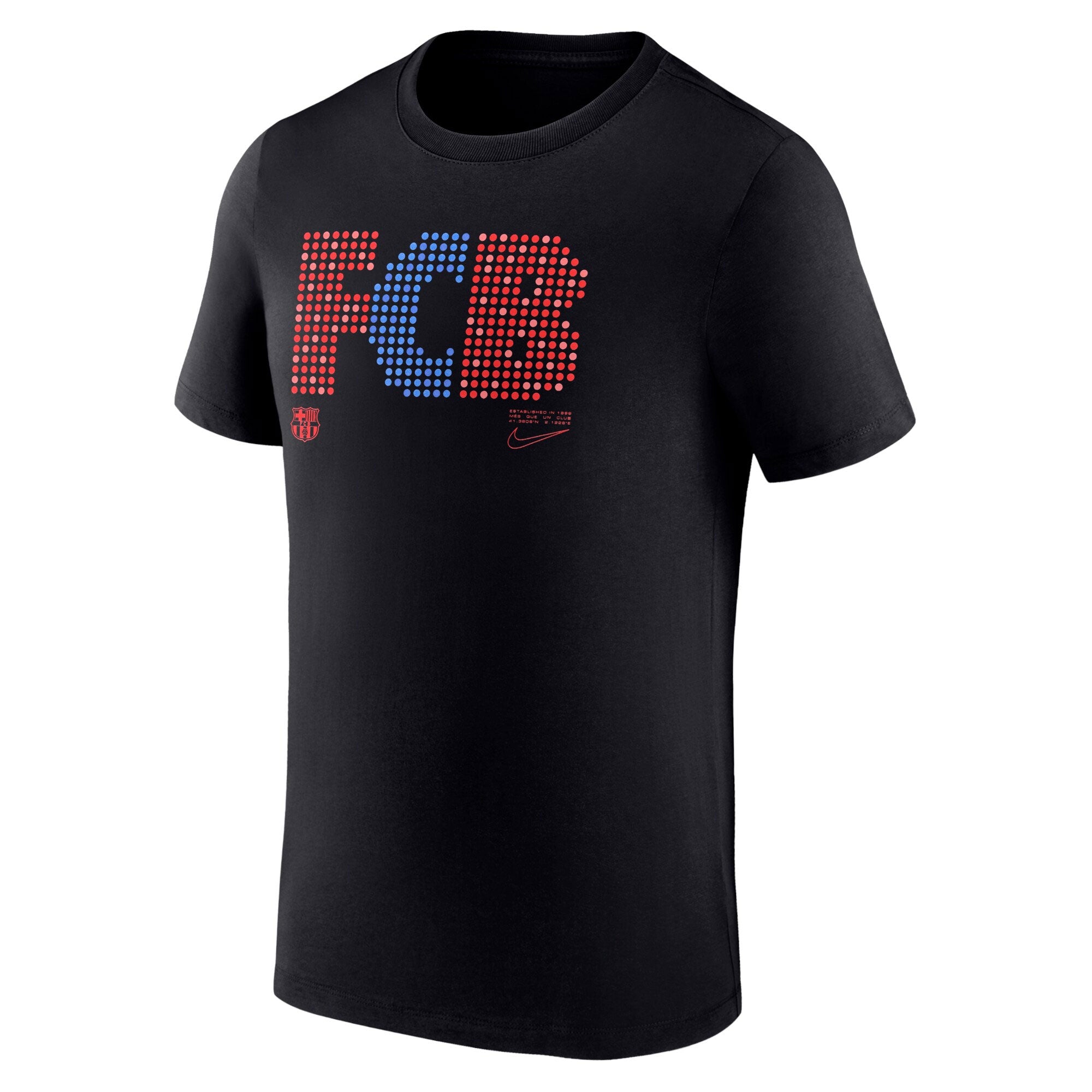 Nike Men's FC Barcelona Lights Tee Black/Red