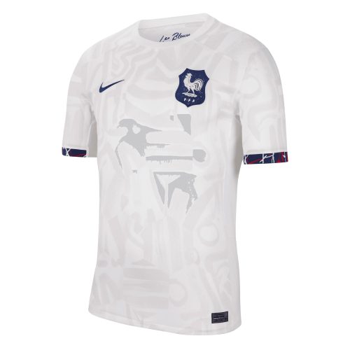 Nike Men's France 2023/24 Away Jersey White/Blue