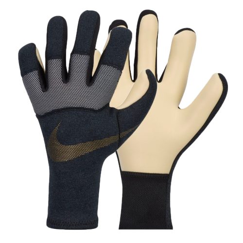 Nike Men's Dynamic Fit Goalkeeper Gloves Black/Gold/White