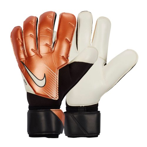 Nike Men's Grip 3 Goalkeeper Gloves Metallic Copper/White