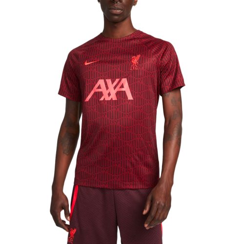 Nike Men's Liverpool Dri-FIT Pre-Match Top 2022 Red/Burgandy