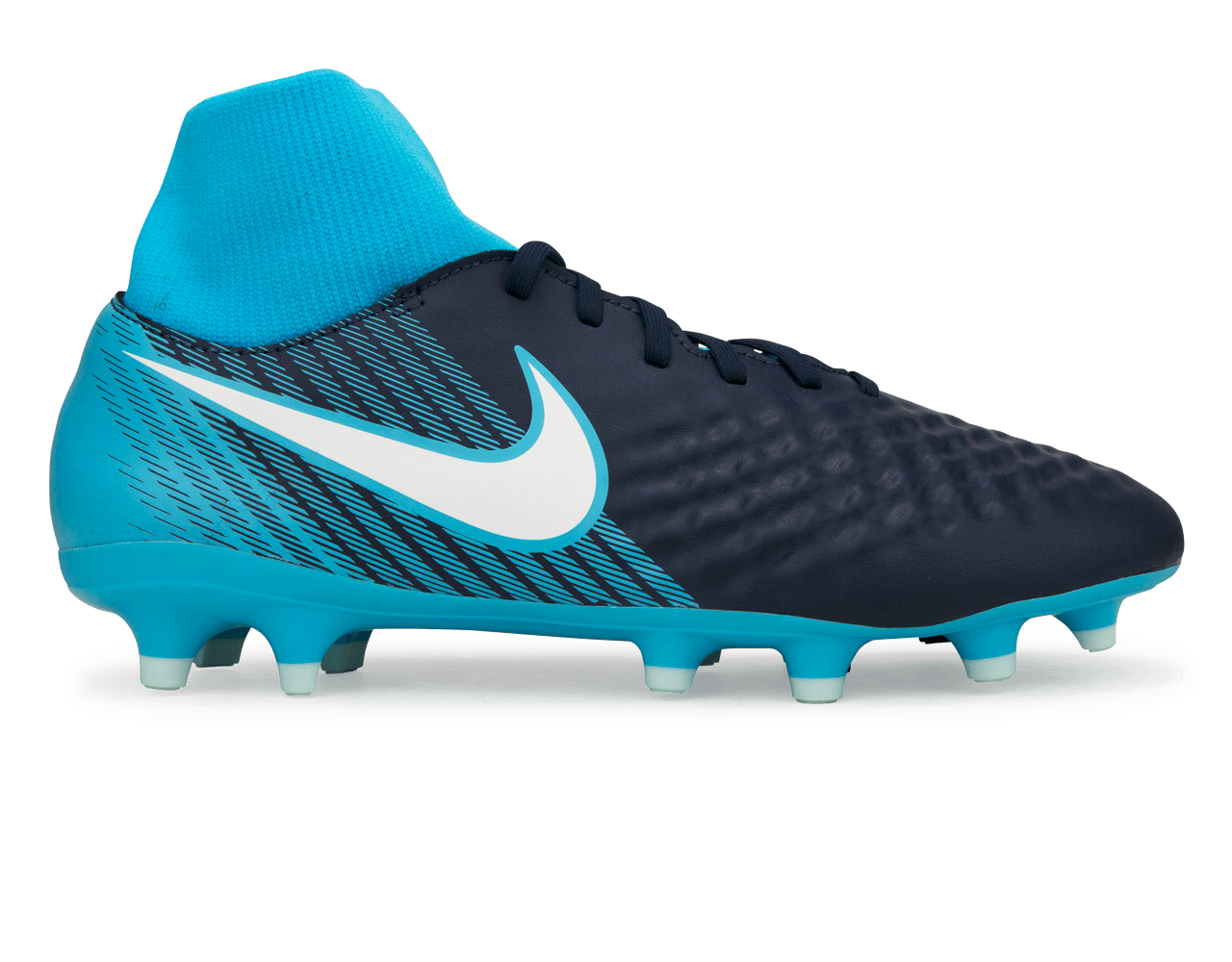 Nike Men's Magista Onda II DF FG Obsidian/White/Gamma Blue