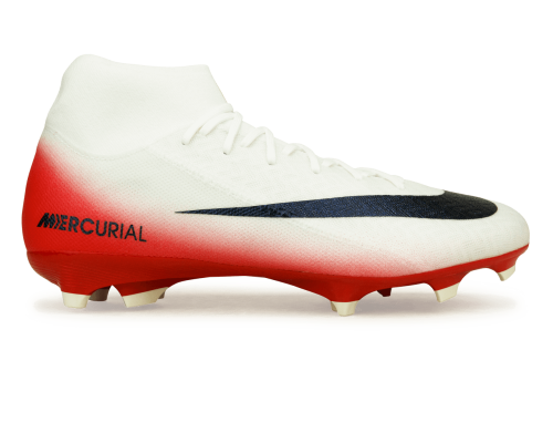 Nike Men's Zoom Mercurial Superfly 10 Academy LV8 FG/MG Red/Obsidian