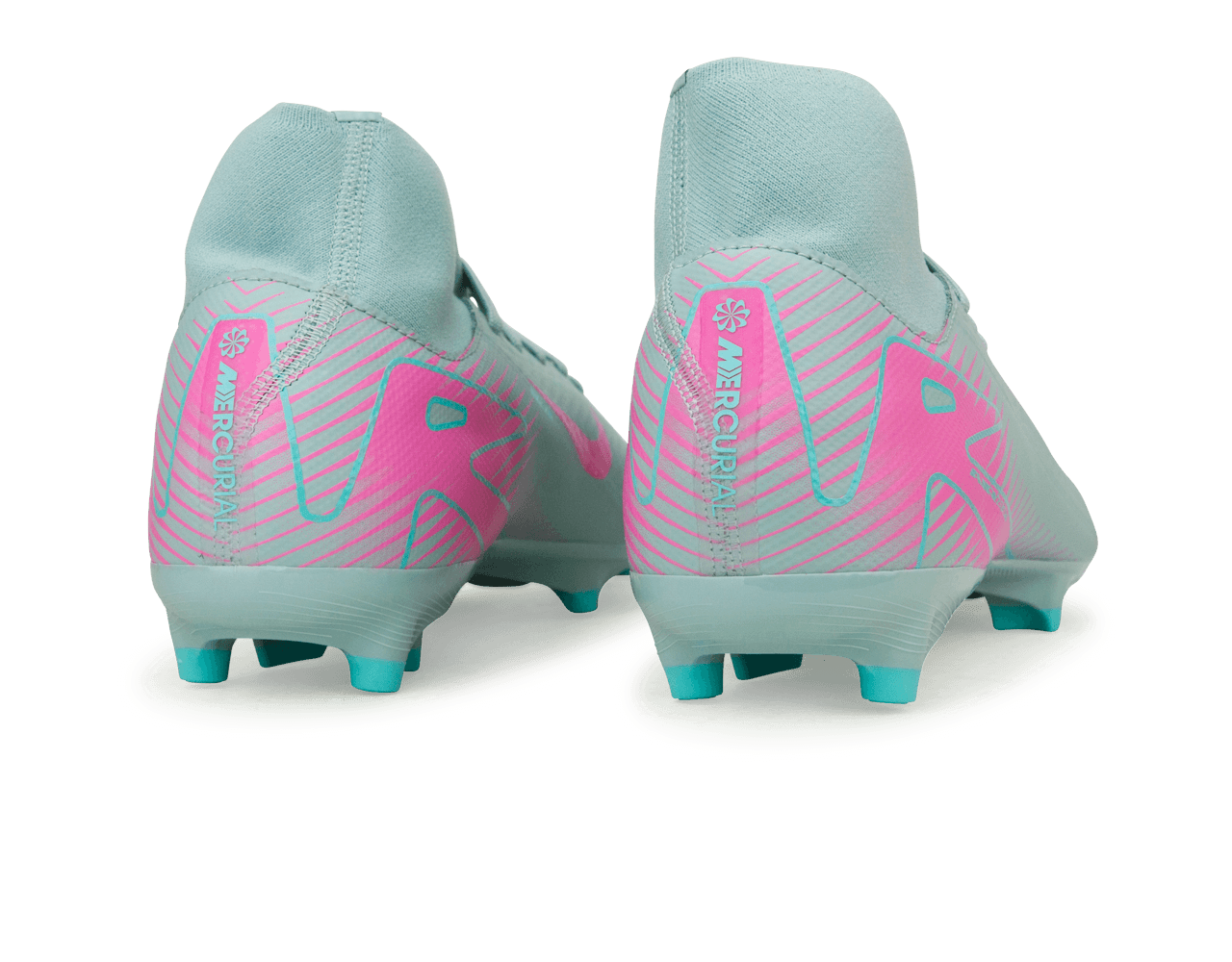 Nike Men's Mercurial Superfly 10 Academy FG/MG Ocean Cube/Pink Blast - Image 4