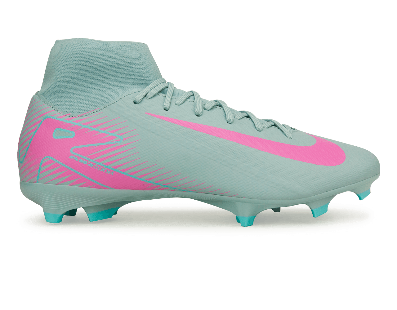 Nike Men's Mercurial Superfly 10 Academy FG/MG Ocean Cube/Pink Blast