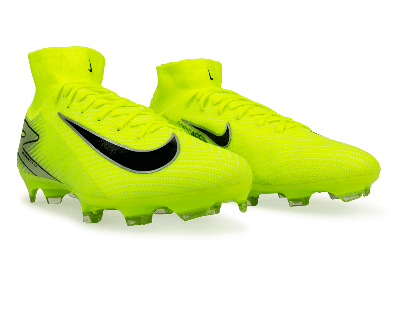 Nike Men's Zoom Mercurial Superfly 10 Pro FG Volt/Black - Image 3