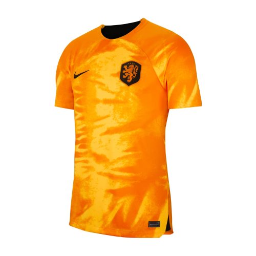 Nike Men's Netherlands 2022/23 Home Jersey Total Orange/Black