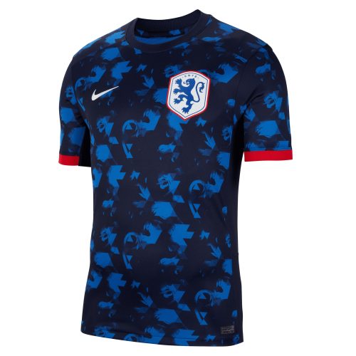 Nike Men's Netherlands 2023/24 Away Jersey Blue/Red