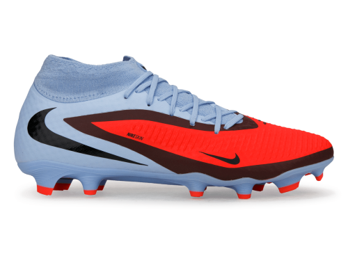 Nike Men's Phantom 6 High Academy FG/MG Royal Tint/Bright Crimson