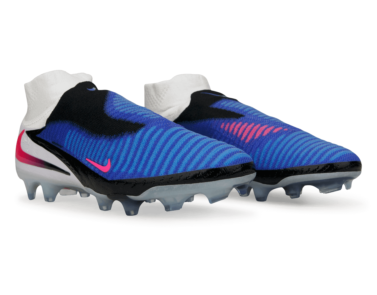 Nike Men's Phantom 6 High Elite FG Racer Blue/Pink Blast - Image 3