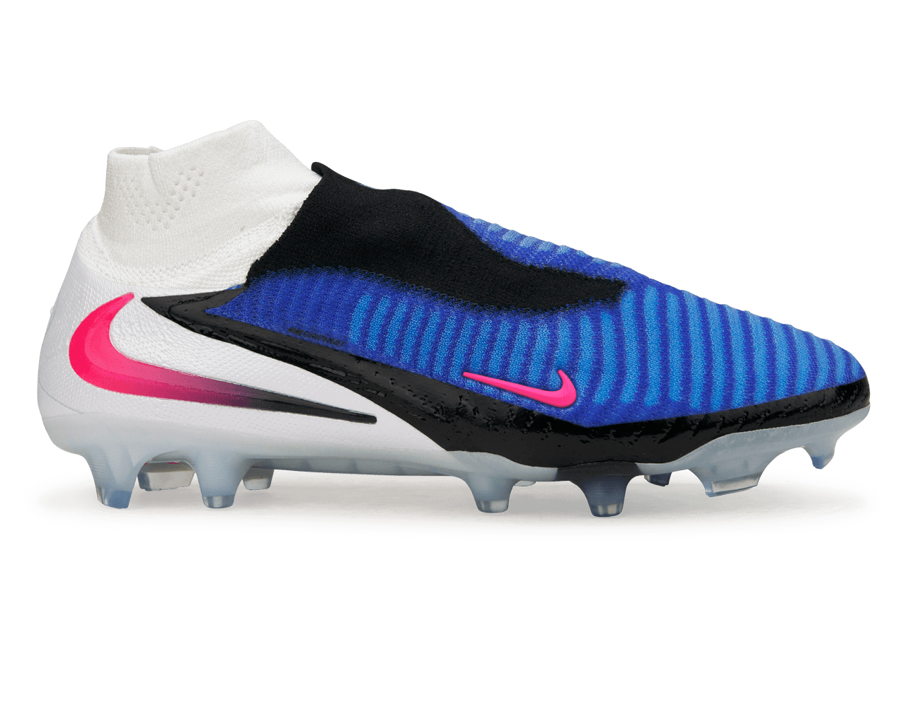 Nike Men's Phantom 6 High Elite FG Racer Blue/Pink Blast