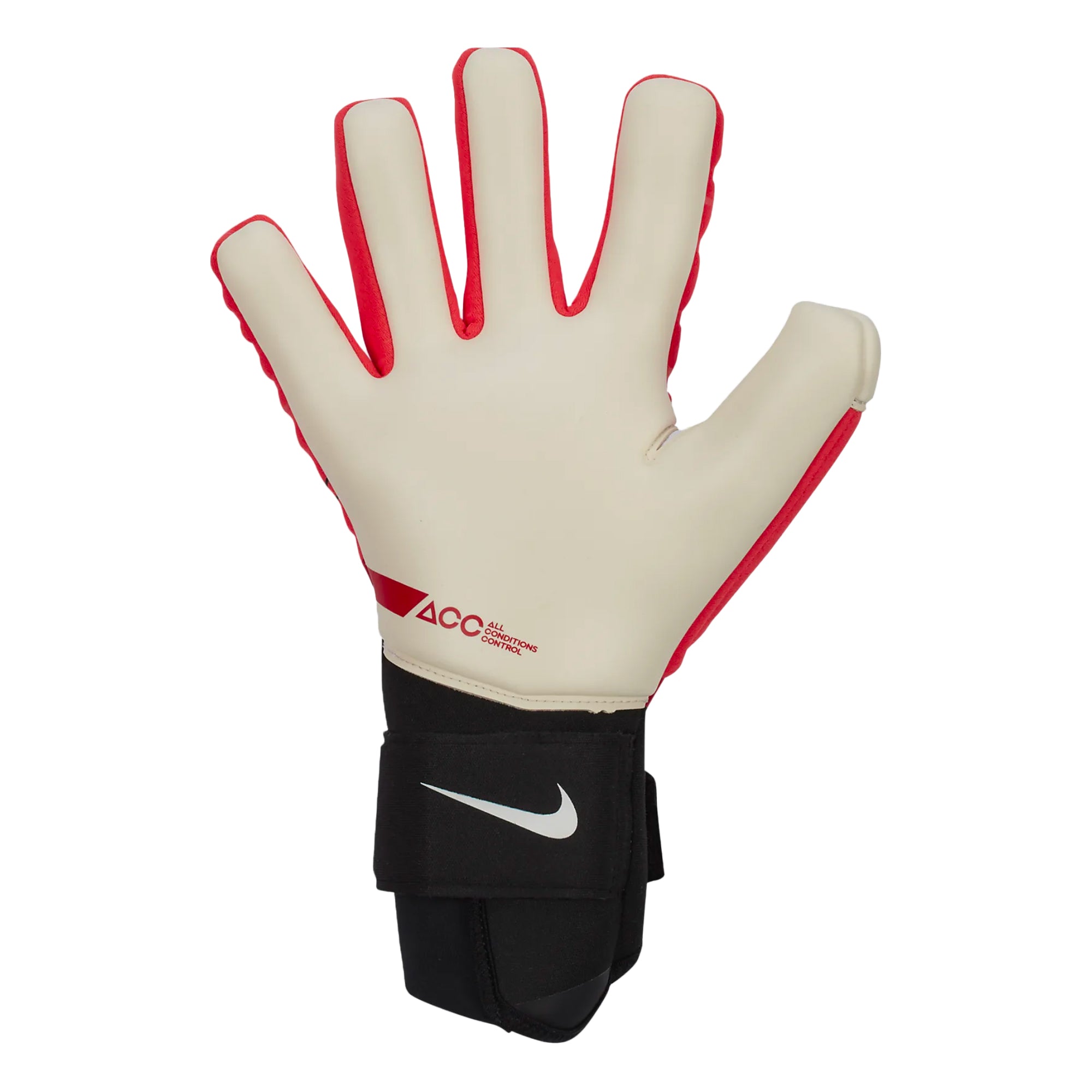 Nike Men's Phantom Elite Goalkeeper Gloves Bright Crimson/Black - Image 2