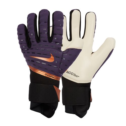 Nike Men's Phantom Elite Goalkeeper Gloves Dark Raisin/Black