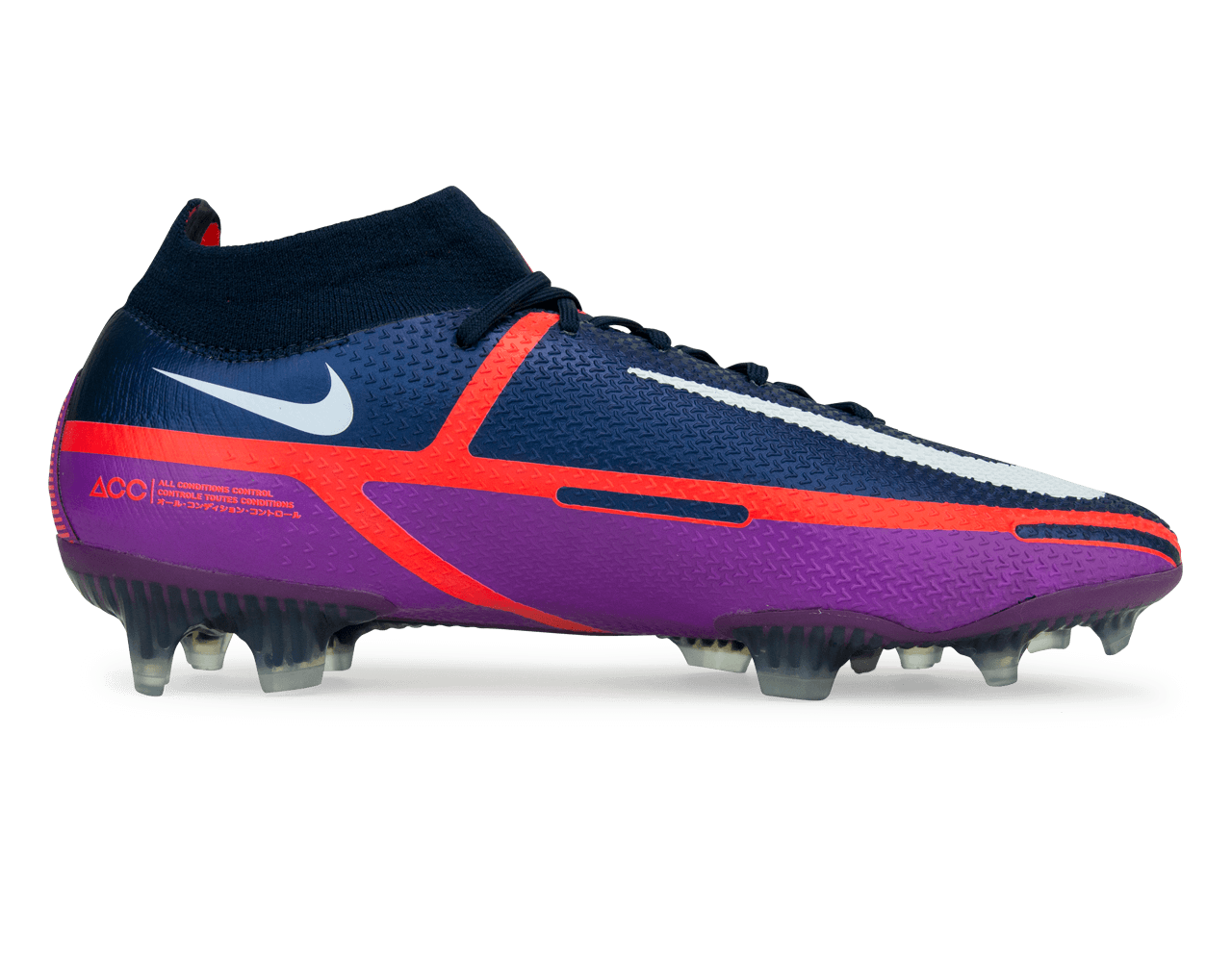 Nike Men's Phantom GT2 DF Elite FG College Navy/White - Image 2