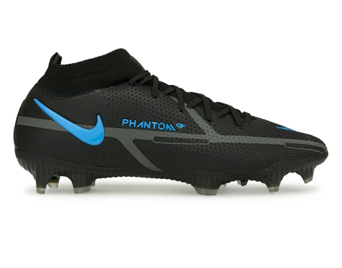 Nike Men's Phantom GT2 DF Elite FG Black/Blue