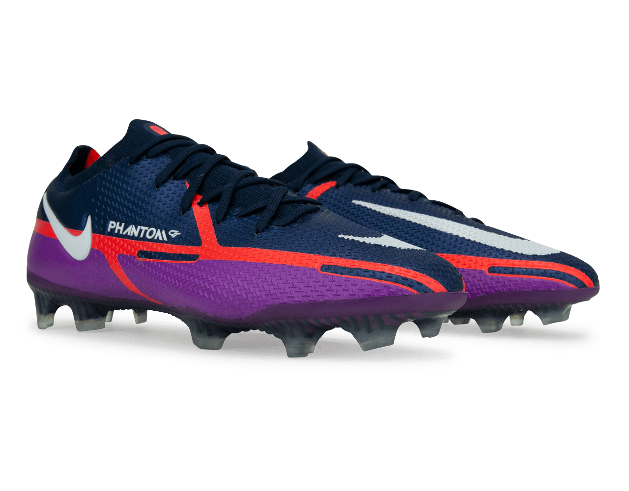 Nike Men's Phantom GT2 Elite FG Navy/White - Image 3
