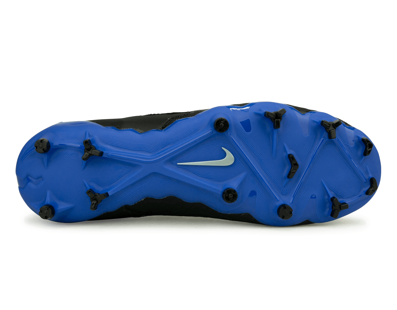 Nike Men's Phantom GX Academy DF FG/MG Black/Blue - Image 5