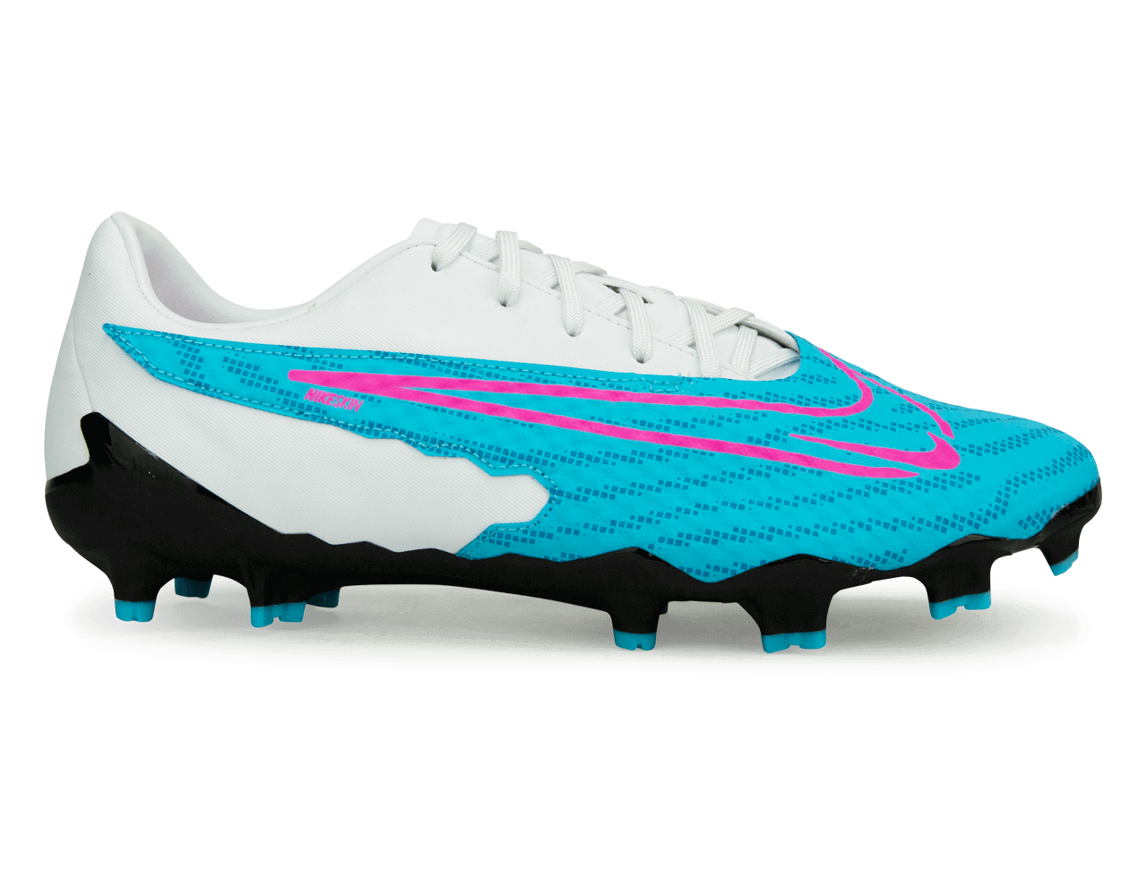 Nike Men's Phantom GX Academy FG/MG Baltic Blue/Pink Blast
