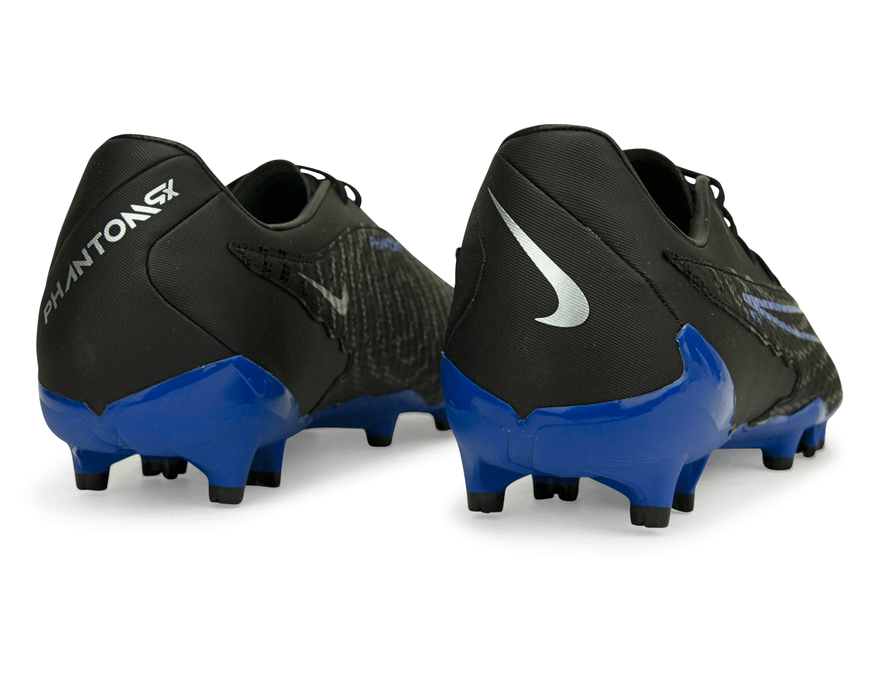Nike Men's Phantom GX Academy FG/MG Black/Blue - Image 3