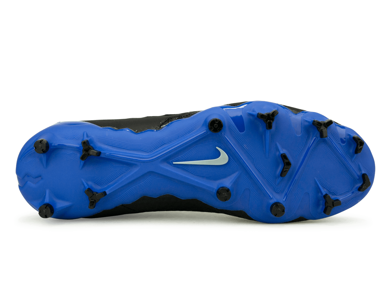 Nike Men's Phantom GX Academy FG/MG Black/Blue - Image 5