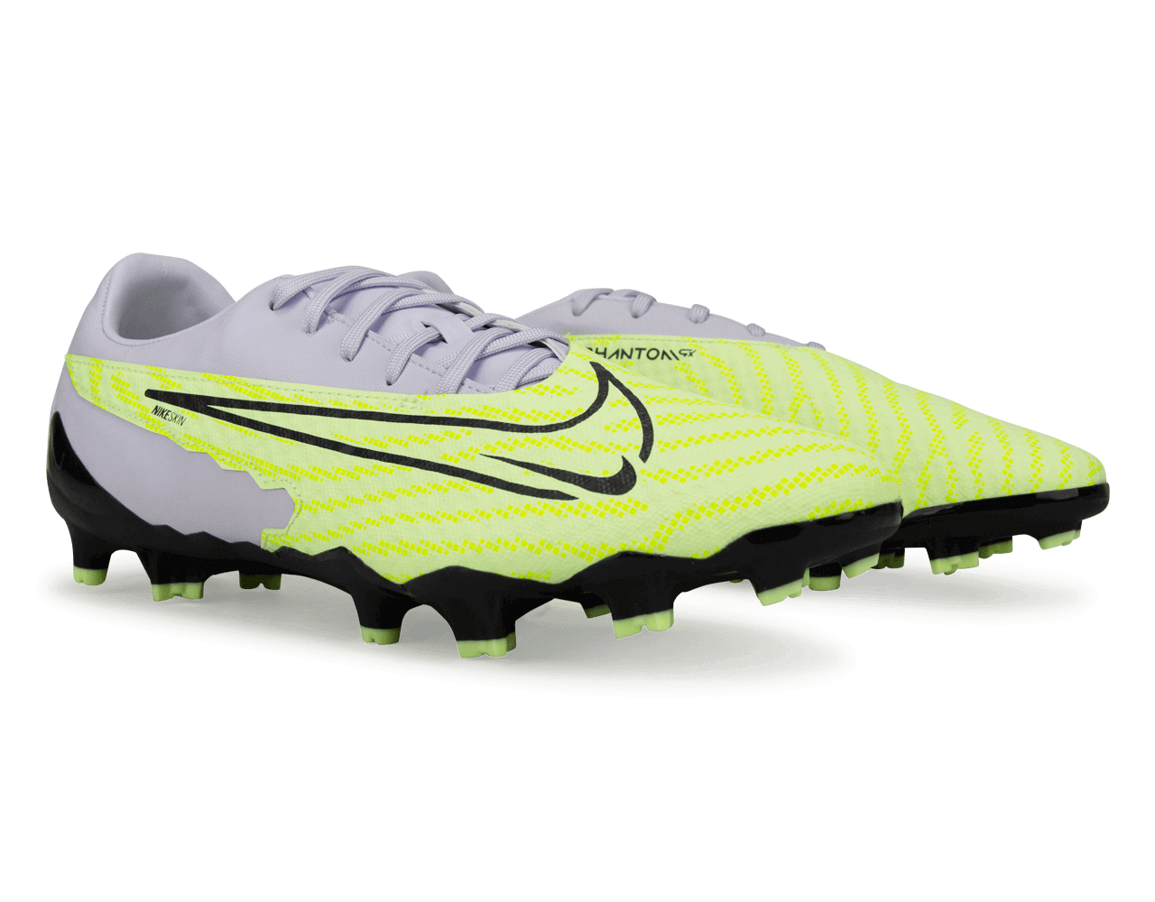 Nike Men's Phantom GX Academy FG/MG Volt/Grape - Image 3
